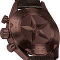 Aviator Aviator Airacobra P45 Chrono V.2.25.8.172.4 кварцевые мужские часы часы крупный план коричневый циферблата